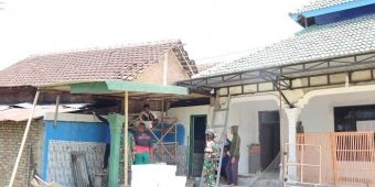 Satgas TMMD Ke-122 Kodim Kediri Kebut Renovasi Musala