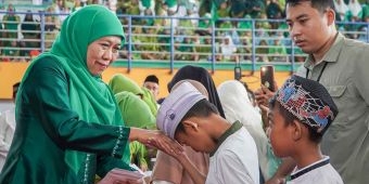 Berikut Pesan Khofifah saat Hadiri Peringatan Harlah Muslimat di Lamongan