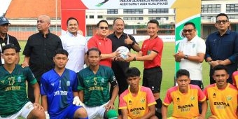 Buka Kualifikasi Pra-PON Cabor Sepak Bola, Pj Gubernur Jatim Tekankan Pentingnya Sportivitas