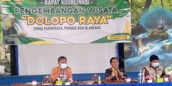 Bahas Pengembangan Wisata Dolopo Raya, Disparpora Madiun Adakan Rakor