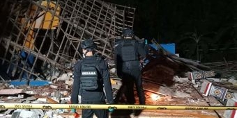 Ledakan Dahsyat di Bangkalan, 1 Rumah Hancur, 1 Meninggal, 2 Kritis, Tim Gegana Diterjunkan
