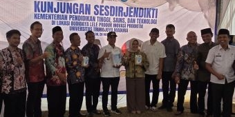 Sekretaris  Direktorat Jendral Dikti Apresiasi Inovasi Budi Daya Lele Probiotik Inovasi UTM