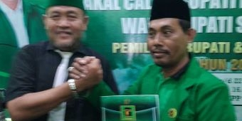 Puluhan Nelayan Panarukan Antar Supriyono Daftar Bacalon Bupati Situbondo Lewat PPP