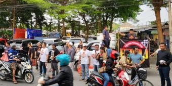 Paguyuban Pedagang Mobil di Jombang Gelar Santunan Anak Yatim dan Bagi Takjil