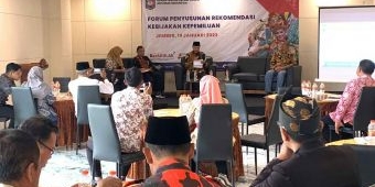 Bakesbangpol Jember Gelar Forum Penyusunan Rekomendasi Kebijakan Kepemiluan