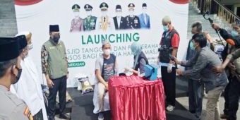 Bupati Baddrut Tamam Launching Masjid Tangguh Bencana Covid-19 Tepat di Hari Jumat