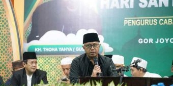 Penutupan Rangkaian HSN 2025, Gus Qowim Ikut Istighosah dan PJM di GOR Jayabaya Kota Kediri