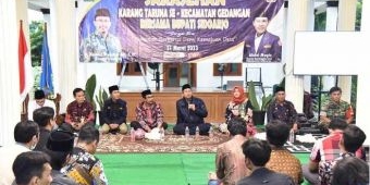 Ikut Bangun Desa, Bupati Sidoarjo Minta Karang Taruna Jaga Sinergi dengan Kades