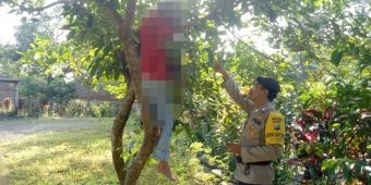 Diduga Depresi, Seorang Pria di Ngawi Nekat Gantung Diri di Pohon Rambutan