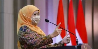 Gubernur Khofifah Ingatkan 22 Daerah di Jatim Rawan Longsor dan Banjir