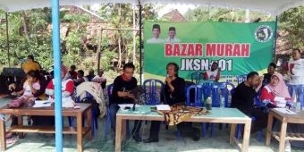 JKSN Pacitan Kembali Buka Bazar Murah Demi Kemenangan Jokowi-Ma'ruf Amin