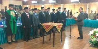 Babak Akhir Lelang Jabatan, Bupati Situbondo Lantik Pimpinan Baru Tujuh OPD