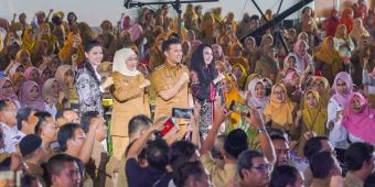 Halalbihalal di Jatim Expo, Khofifah-Emil Minta ASN Jaga Integritas dan Akuntabilitas