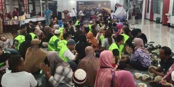 WB Lapas Ngawi Bukber Bareng Keluarga