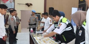 Cegah Penyalahgunaan Narkoba, Polres Blitar Kota Gelar Tes Urine