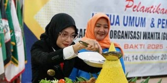 Lantik Ketua dan Pengurus GOW 2025-2030, Wali Kota Kediri Dorong Perempuan Lebih Berdaya dan Setara