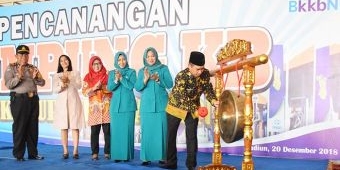 ​Wabup Madiun Hadiri Pencanangan Kampung KB