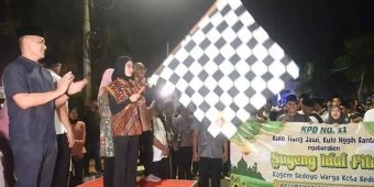 Festival Musik Patrol Meriahkan Malam Takbir di Kota Kediri