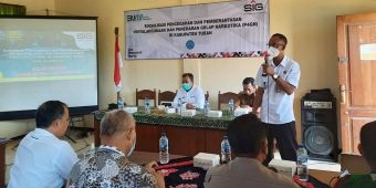 Cegah Peredaran Narkoba di Sekitar Perusahaan, SIG bersama BNNK Tuban Gelar Sosialisasi P4GN