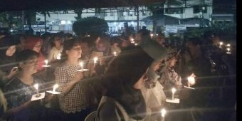 Peringati 1 Tahun Tragedi Bom Surabaya, Gereja Santa Maria Tak Bercela Gelar Doa Bersama