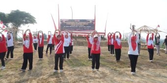 Kenalkan Eco Wisata Kampung Terpadu, Dandim Tuban Gelar Senam Bareng dan Tanam Pohon