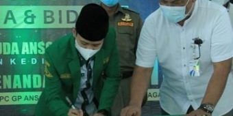 Pengurus Ansor se-Kabupaten Kediri Kini Dilindungi BPJS Ketenagakerjaan