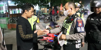 Polres Mojokerto Kota dan Kodim 0815 Gelar Patroli Skala Besar Jaga Kamtibmas Jelang 1 Muharam