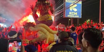 Polres Amankan Pawai 25 Ogoh-Ogoh di Tengah Suasana Ramadhan