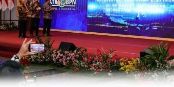 Menteri ATR BPN Resmikan Implementasi Sertifikat Tanah Elektronik pada 29 Kantor Pertanahan Jateng