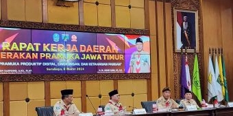 Gelar Rakerda, Kwarda Gerakan Pramuka Jatim Bahas Digitalisasi Pangan dan Lingkungan Hidup