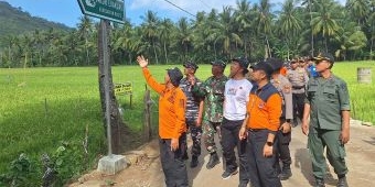 Siaga Tsunami Pantai Selatan, BPBD Gandeng Masyarakat Susuri Jalur Evakuasi Pantai Konang Trenggalek