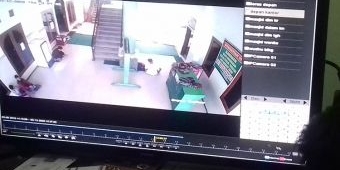 Masjid Jami Kota Probolinggo Mulai Tidak Aman, Pencuri Dompet Milik Jemaah Terekam CCTV