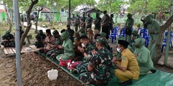 Danrem 084/BJ Dampingi Pangdam V/Brawijaya Takziah dan Ziarah ke Korban Serangan KKB Papua