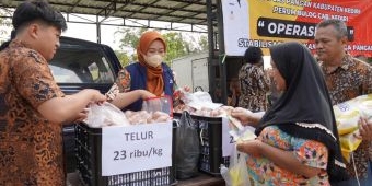 8 Ton Beras Operasi Pasar Ludes Diserbu Masyarakat Badas