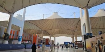 Gelombang Kedua Jamaah Haji Indonesia Tiba di Jeddah