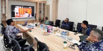 Kantah Kabupaten Pasuruan Ikuti Rakor Percepatan Sertifikasi Tanah Wakaf dan Tempat Ibadah di Jatim