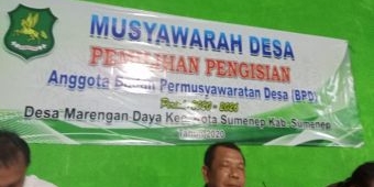 ​Dinilai Tidak Transparan, Pemilihan BPD Marengan Daya Sumenep Diwarnai Walk Out Peserta