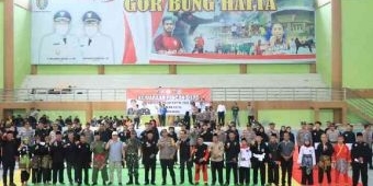 ​Kejuaraan Pencak Silat Kapolres Ngawi Cup III 2022, Diawali dengan Rampak