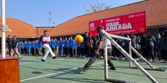 Semarak Pekan Olahraga HUT ke-80 RI di Lapas Kediri