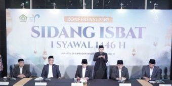 Hasil Sidang Isbat: Pemerintah RI Tetapkan 1 Syawal 1446 H Jatuh pada 31 Maret 2025