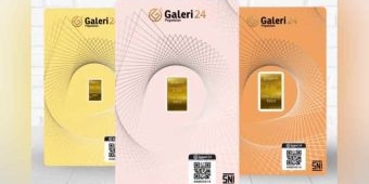 Dalam Sepekan Emas Galeri24 Naik Rp69 Ribu, Simak Harga Selengkapnya Berikut Ini
