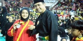 Wali Kota Pasuruan Buka Pencak Silat Madinah Van Java Championship Tahun 2025 di GOR Untung Suropati