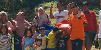 Bagana Ansor Jatim Salurkan Tandon Air Bersih ke Warga Terdampak Bencana Aceh Tamiang