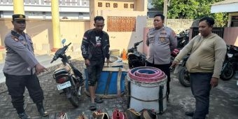 Polsek Brondong Lamongan Grebek Lokasi Judi Sabung Ayam, Pelaku Panik Pontang-Panting