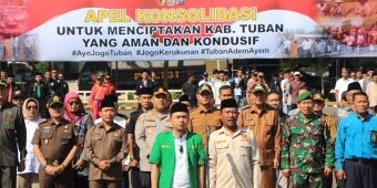 Gelar Apel Konsolidasi Undang Seluruh Lapisan Masyarakat, Polres Tuban Ajak Jaga Kamtibmas