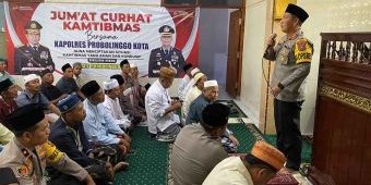 Berikut Pesan Kapolres Probolinggo Kota saat Jumat Curhat