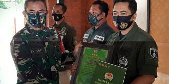 ​Kodim 0809/Kediri Sabet Juara III Lomba Video Kreatif Imbauan Covid-19 Tingkat Korem 082/CPYJ