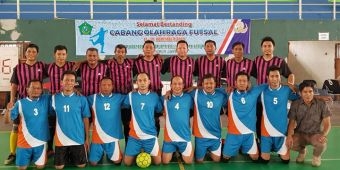 Tim Futsal Wartawan Ramaikan Turnamen Futsal HUT Korpri ke-48 Sidoarjo