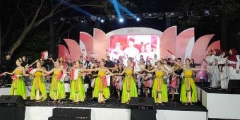Peringati Bulan Bung Karno, Pemkab Kediri Gelar Parade Seni di Kawasan SLG