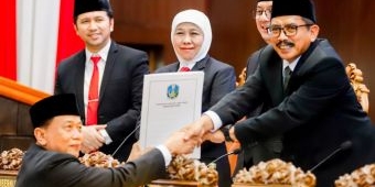 Gubernur dan DPRD Jatim Sepakati Nota KUA-PPAS Perubahan APBD 2025